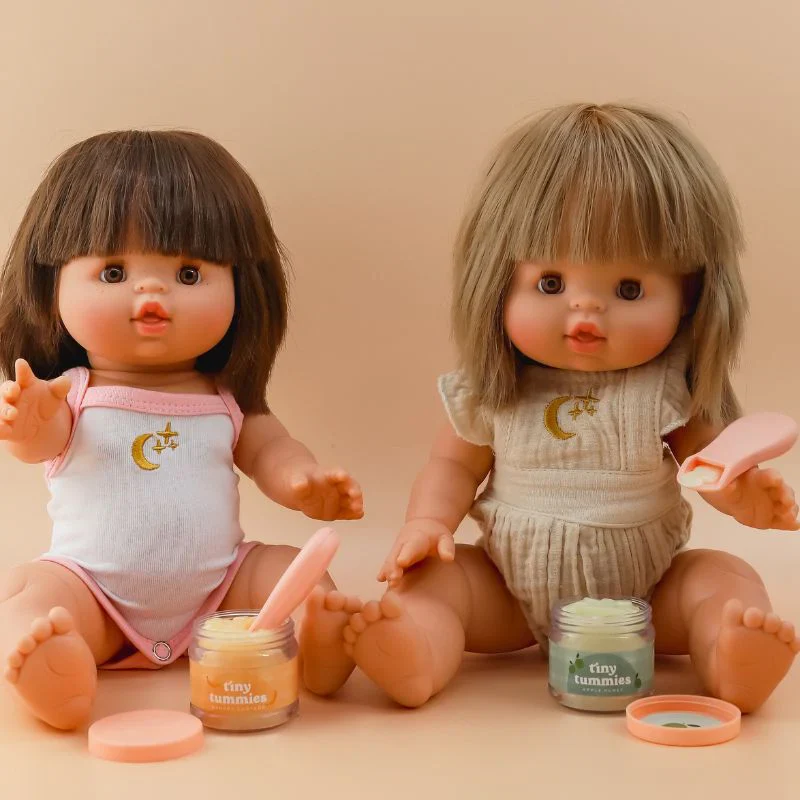 Tiny Harlow Tiny Tummies Apple Puree Jar & Spoon Set - Image 6