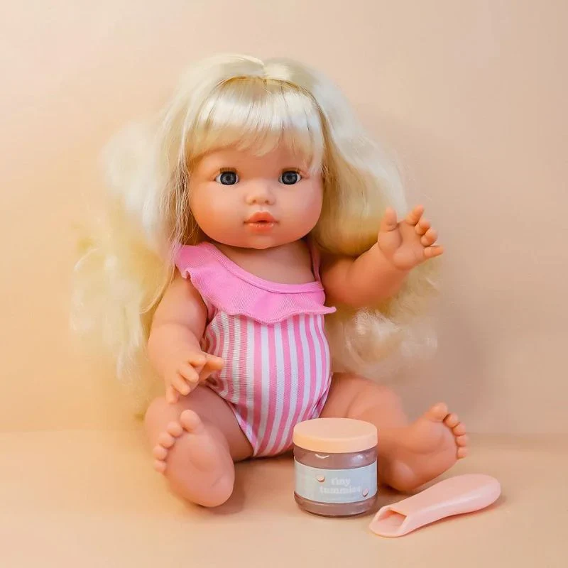 Tiny Harlow Tiny Tummies Coconut Yogurt Jar & Spoon Set - Image 3
