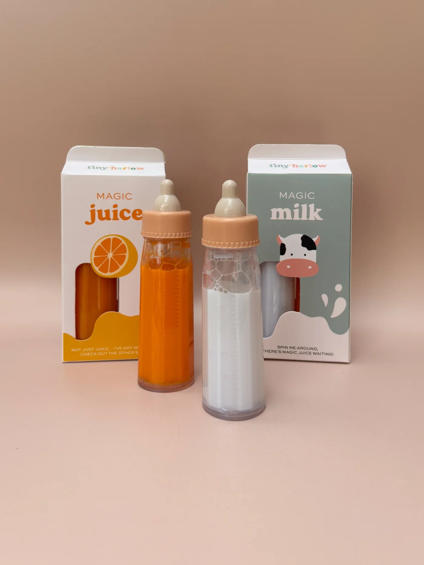 Tiny Harlow Tiny Tummies Magic Milk & Juice Bottles - Image 8