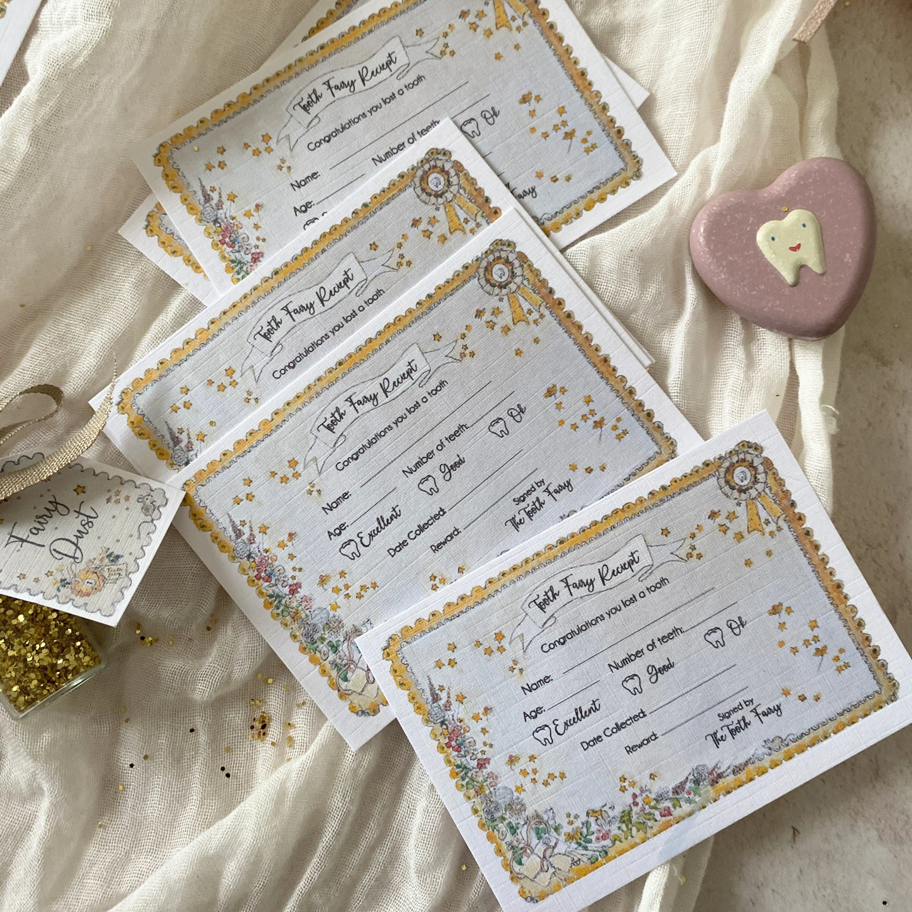 Tooth Fairy Mini Receipt Cards - Starter Pack - Image 6