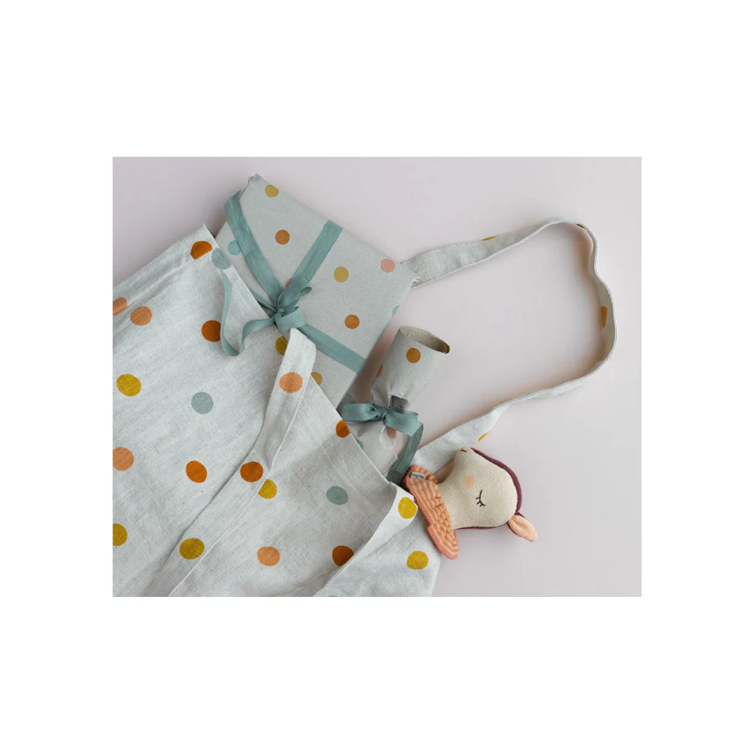 Tote bag, Multi dots - Small - Image 2