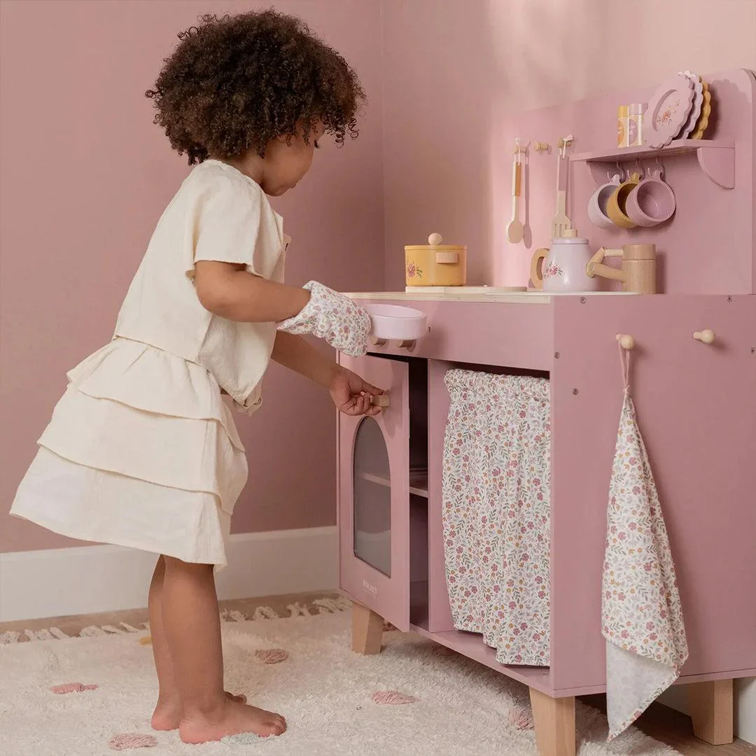 Little Dutch Wooden play kitchen Pink Limited Edition - Image 11
