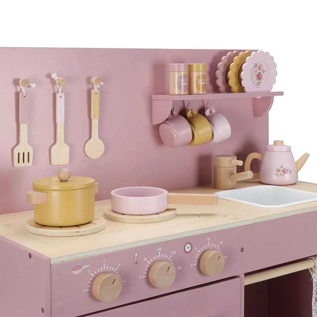 Little Dutch Wooden play kitchen Pink Limited Edition - Image 6